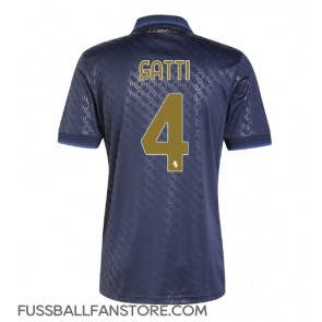 Juventus Federico Gatti #4 Replik 3rd trikot 2024-25 Kurzarm